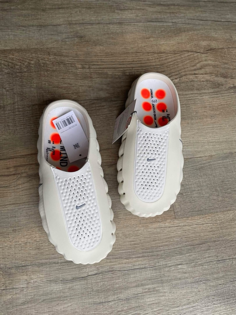 Nike Mind Mens Slides Light Bone